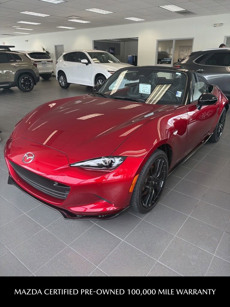 Certified 2025 MAZDA MX-5 Miata Club w/ Brembo/BBS Recaro Package RWD image 1