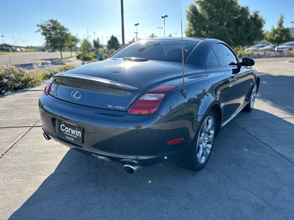 Used 2008 Lexus SC 430 Convertible RWD image 8