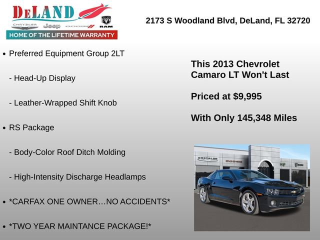 Used 2013 Chevrolet Camaro LT w/ RS Package image 24