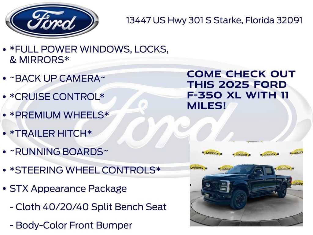 New 2025 Ford F350 XL w/ STX Appearance Package image 10
