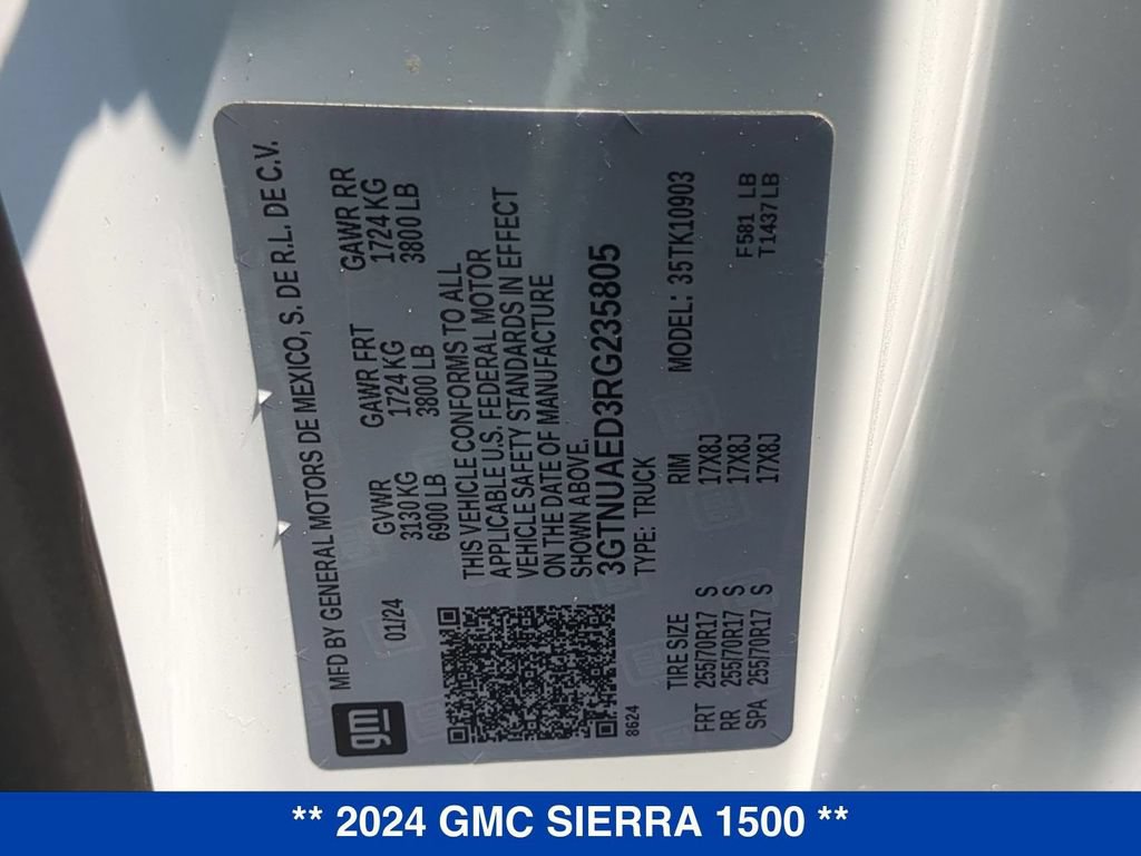Certified 2024 GMC Sierra 1500 Pro w/ Pro Value Package AWD/4WD image 29
