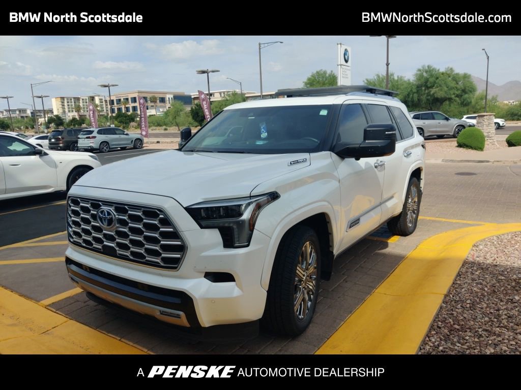 Used 2024 Toyota Sequoia Capstone AWD/4WD image 1