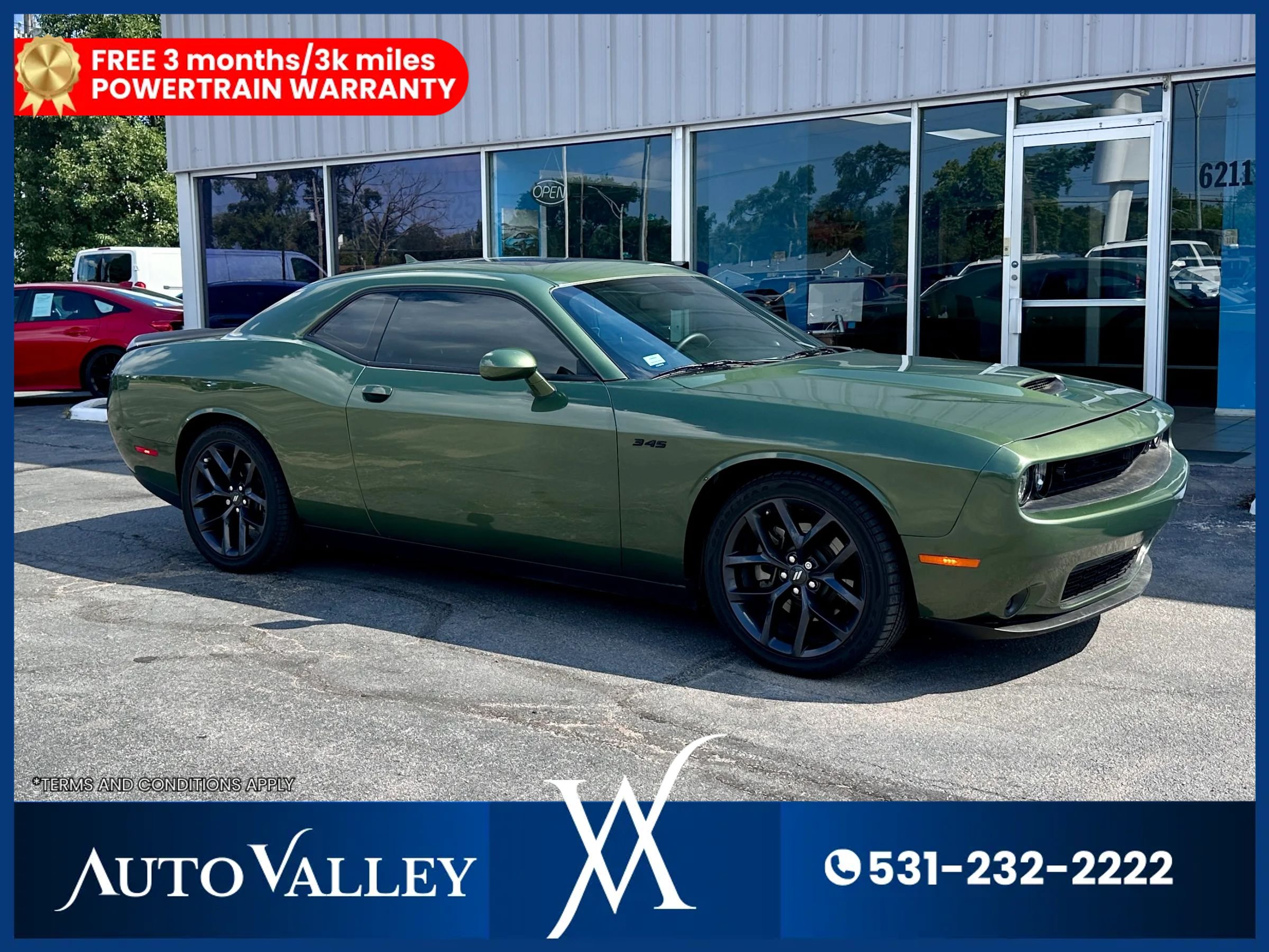 Used 2023 Dodge Challenger R/T w/ Plus Package RWD image 1