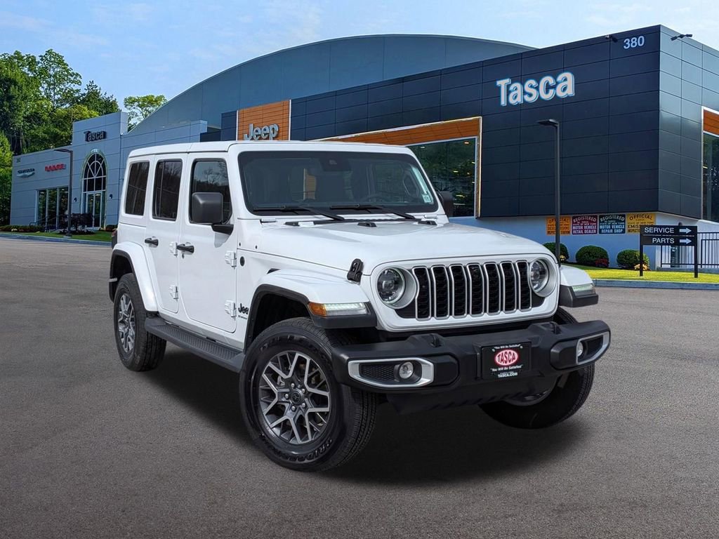 Certified 2025 Jeep Wrangler Unlimited Sahara w/ Safety Group AWD/4WD image 1