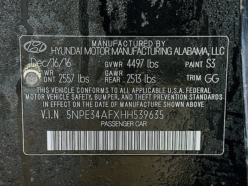 Used 2017 Hyundai Sonata Limited image 33