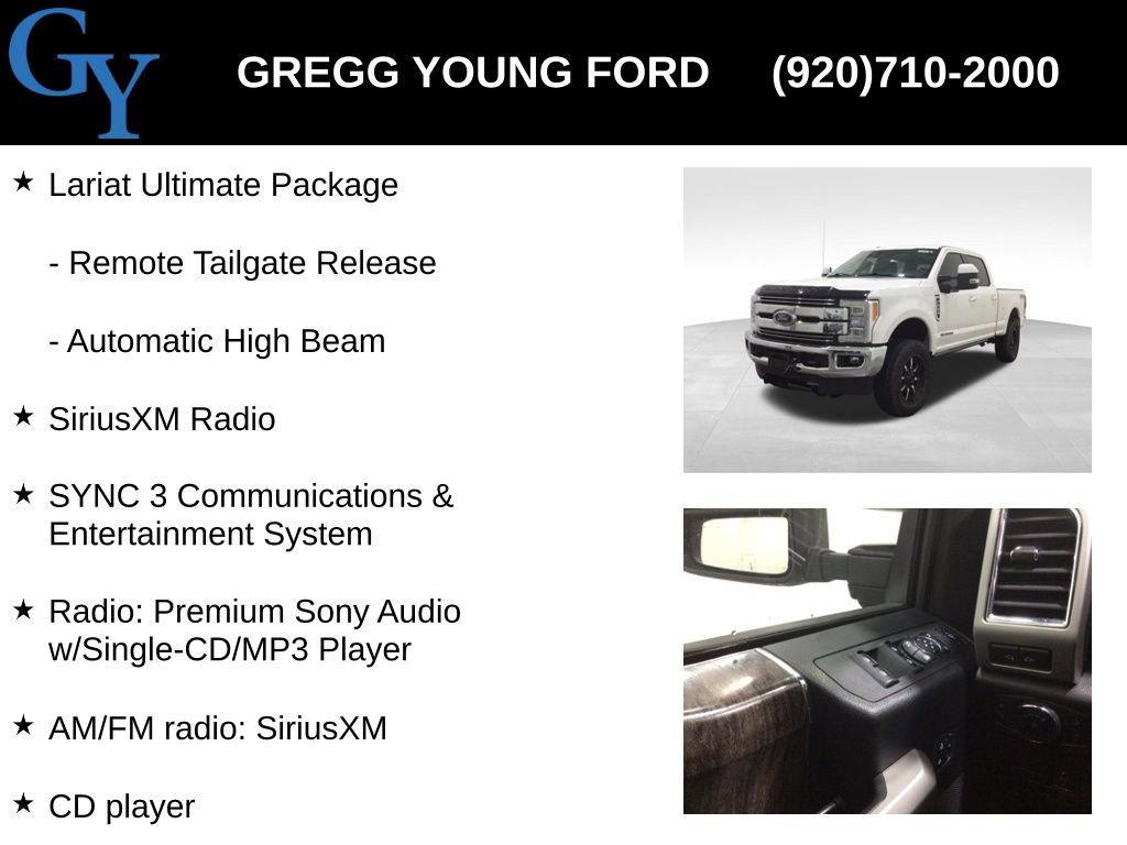 Used 2018 Ford F250 Lariat w/ Lariat Ultimate Package image 25