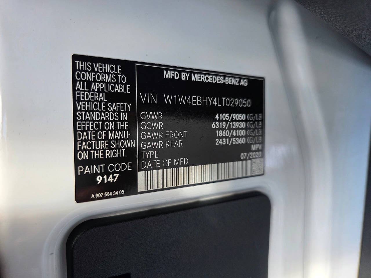 Used 2020 Mercedes-Benz Sprinter 2500 image 23