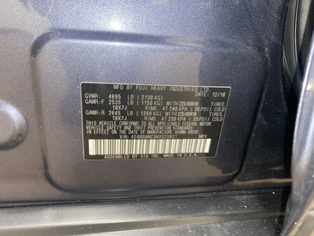 Used 2017 Subaru Outback 2.5i Limited image 28