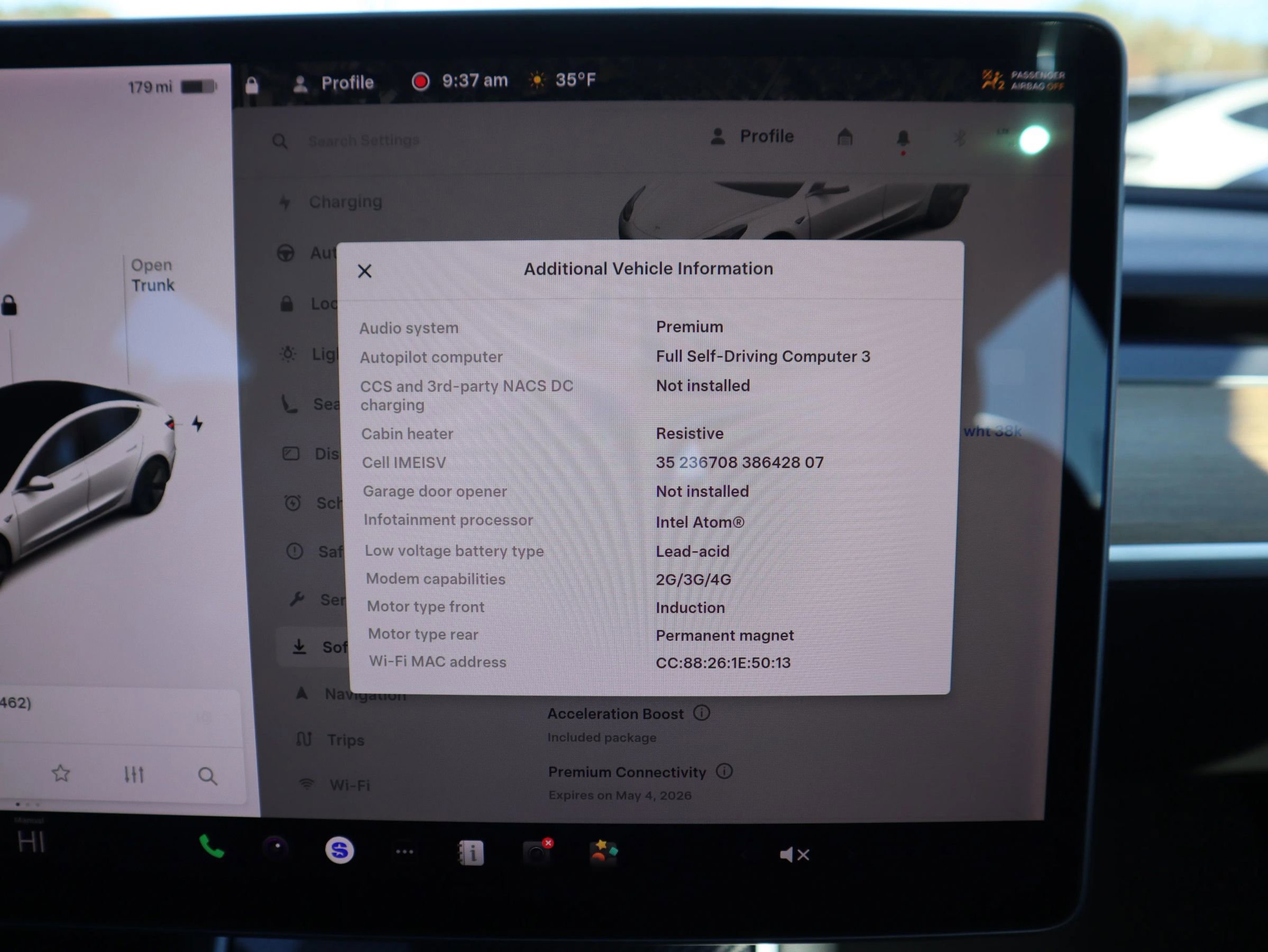 Used 2019 Tesla Model 3 Long Range image 25