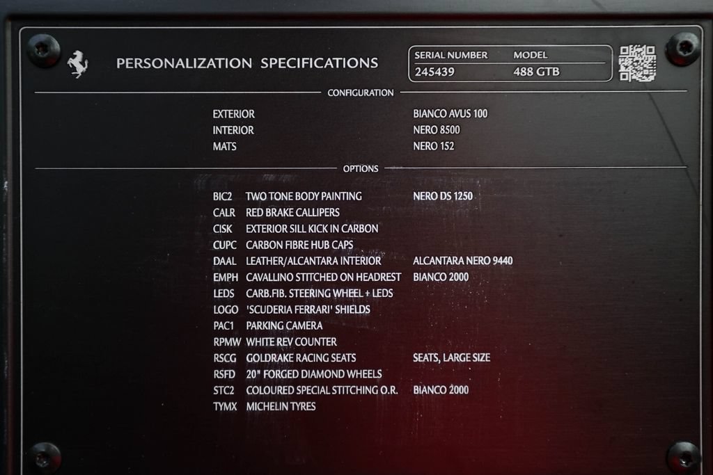 Certified 2019 Ferrari 488 GTB RWD image 53