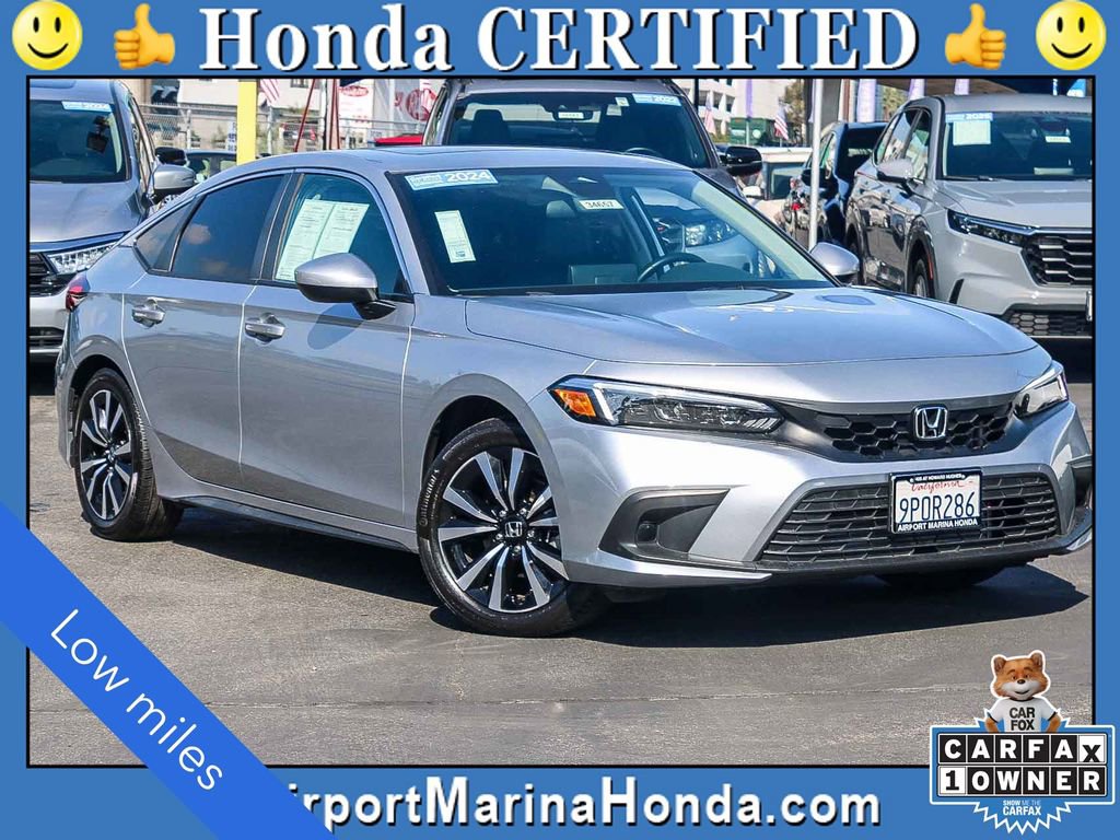Certified 2024 Honda Civic EX-L