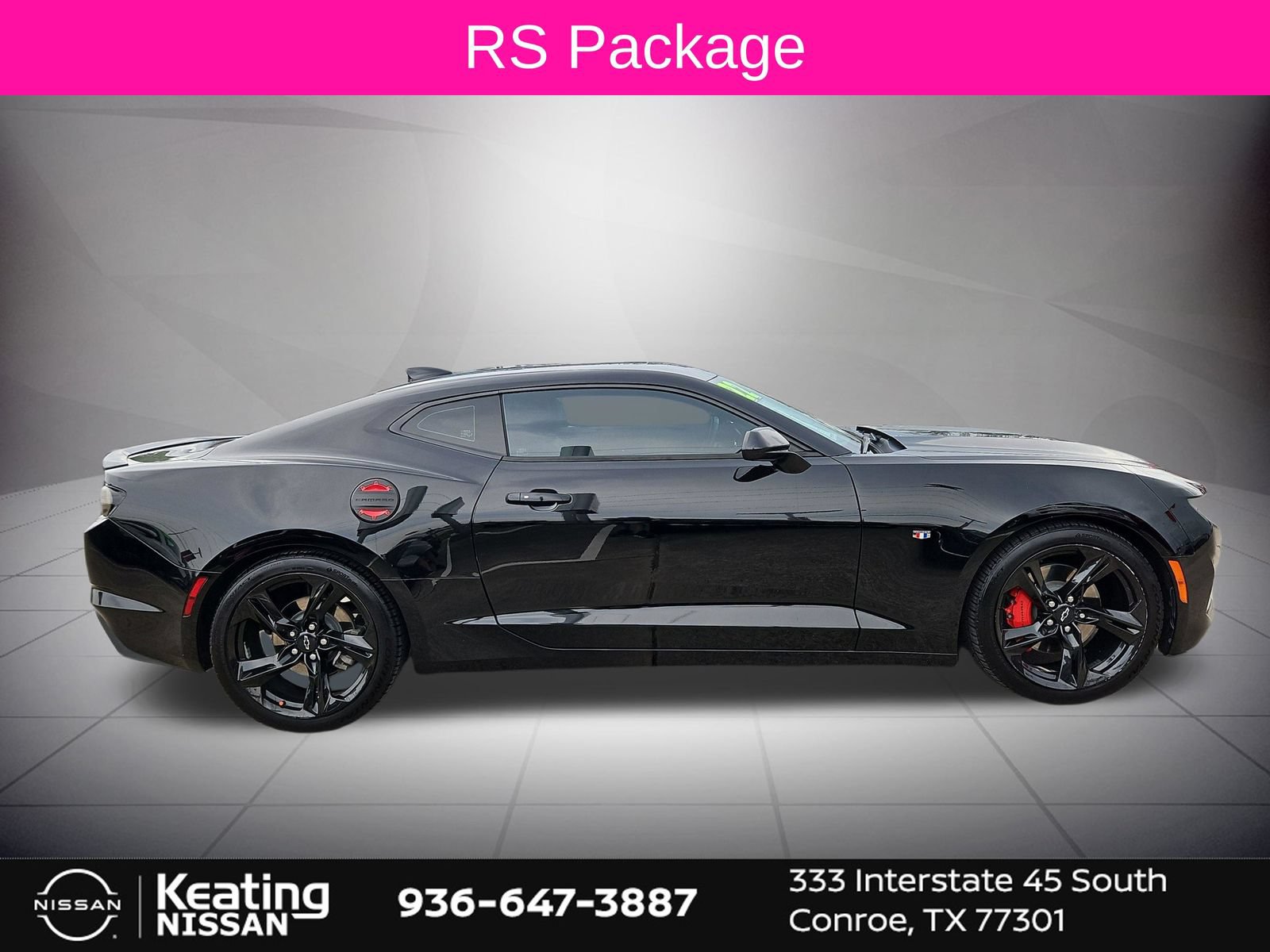 Used 2022 Chevrolet Camaro LT w/ RS Package RWD image 9