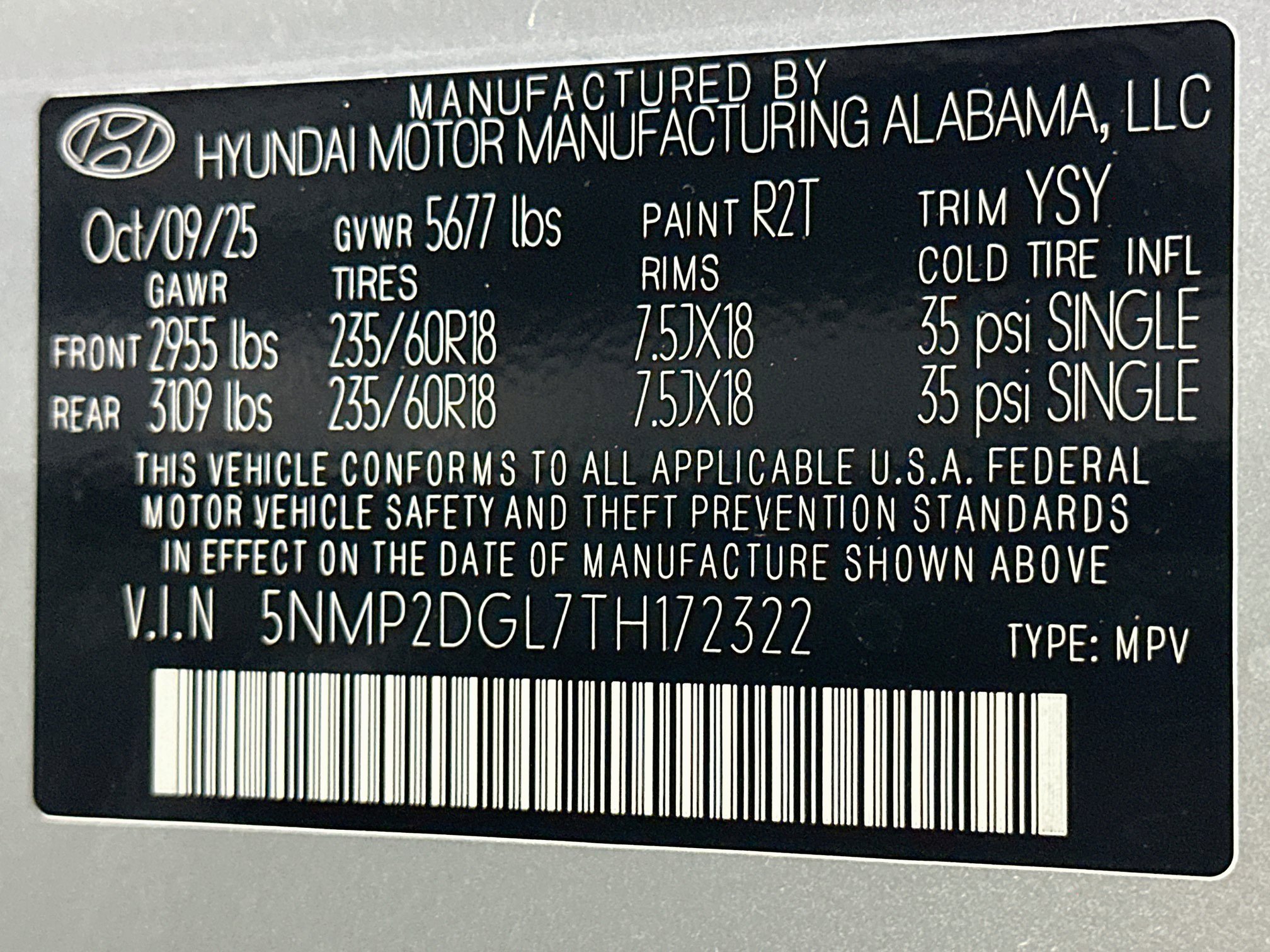 Used 2026 Hyundai Santa Fe SEL AWD/4WD image 12