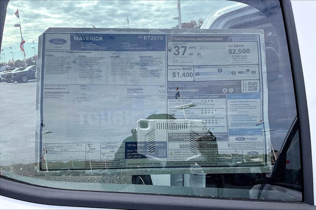 New 2025 Ford Maverick XL w/ Equipment Group 101A image 14