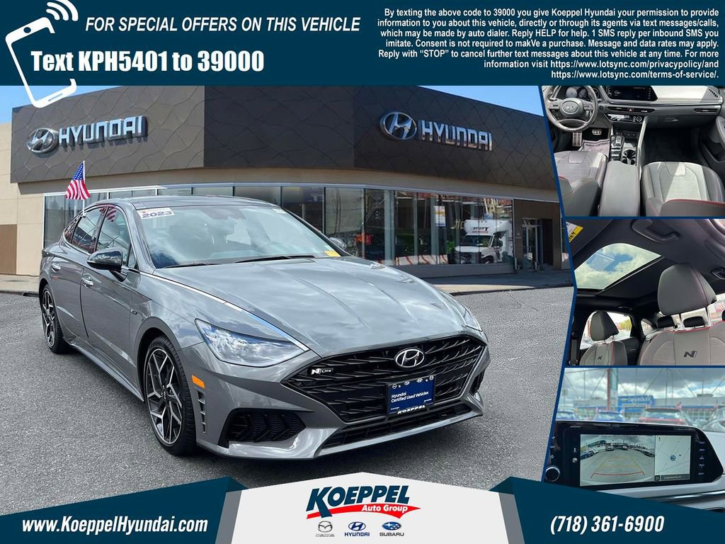 Certified 2023 Hyundai Sonata N Line