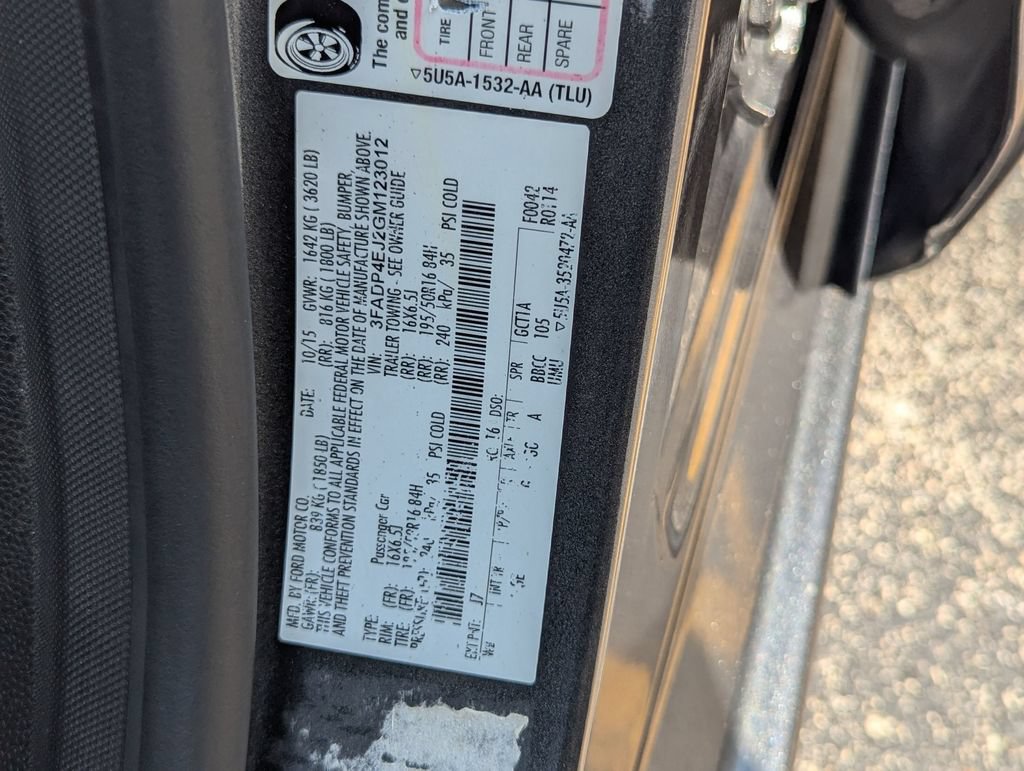 Used 2016 Ford Fiesta SE w/ Equipment Group 201A FWD image 27