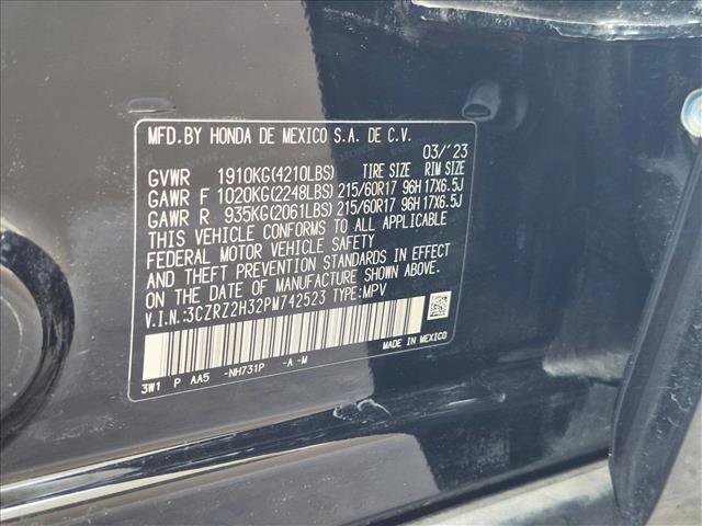 Certified 2023 Honda HR-V LX image 23