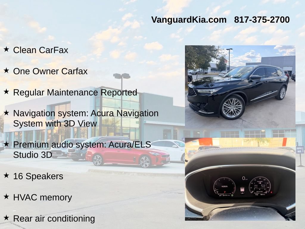 Used 2023 Acura MDX w/ Advance Package AWD/4WD image 6