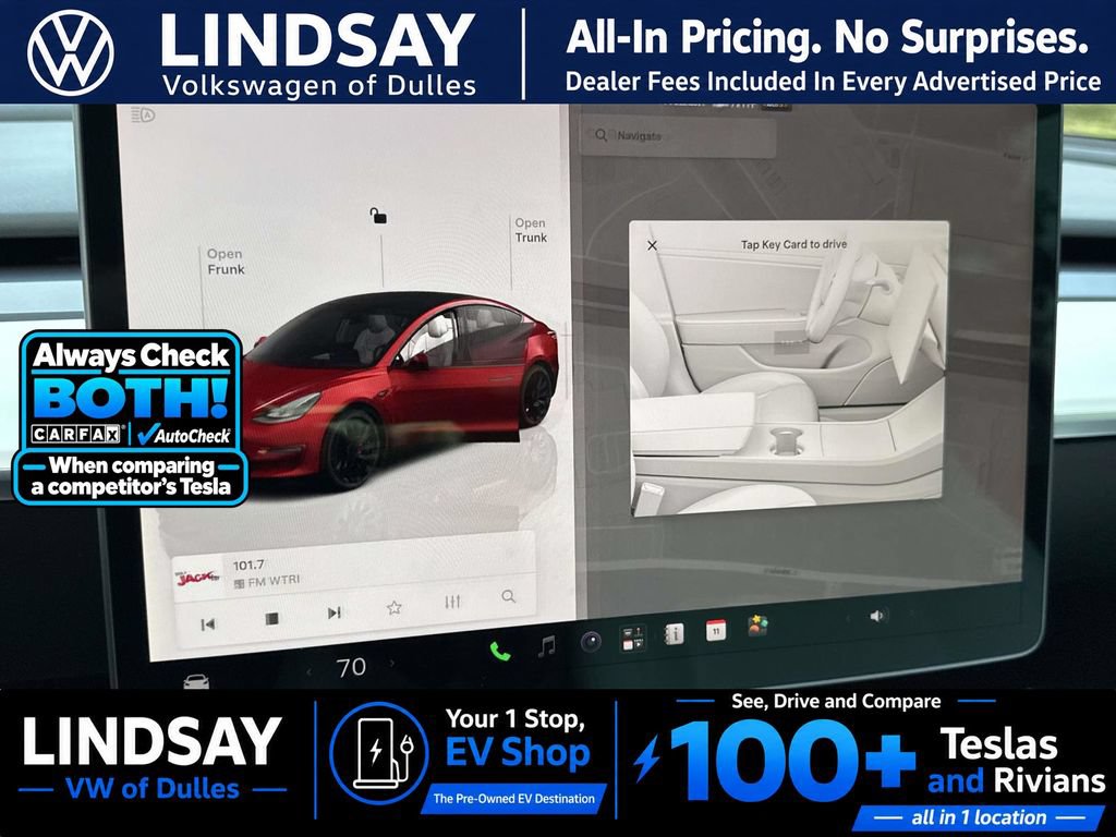 Used 2022 Tesla Model 3 Performance AWD/4WD image 18