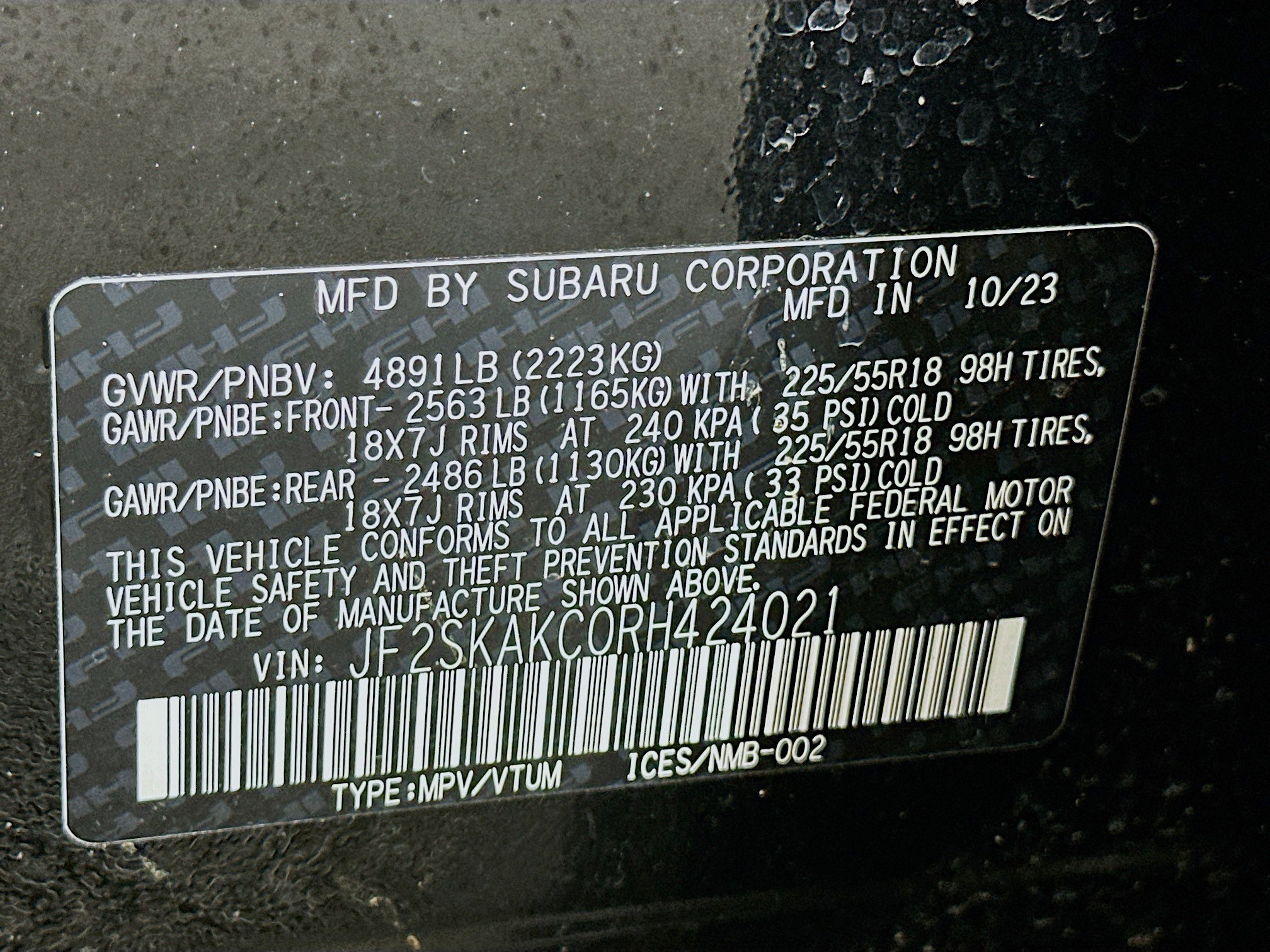 Used 2024 Subaru Forester Limited image 12