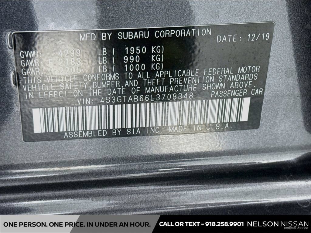 Used 2020 Subaru Impreza 2.0i AWD/4WD image 29