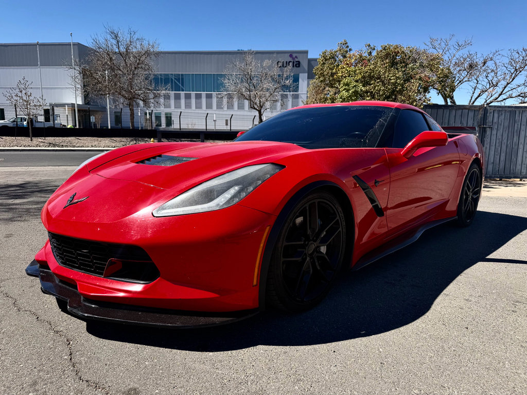 Used 2019 Chevrolet Corvette Stingray Coupe w/ Carbon Flash Badge Package image 1