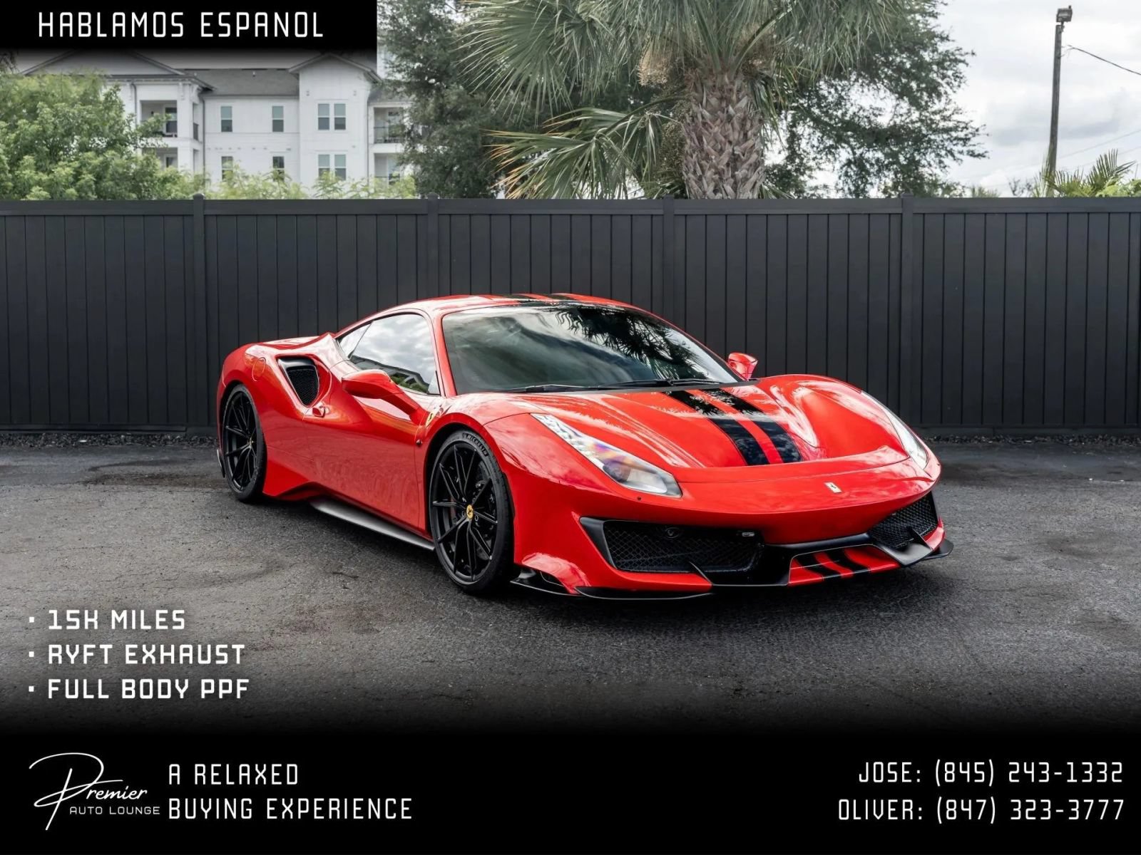 Used 2019 Ferrari 488 Pista Coupe