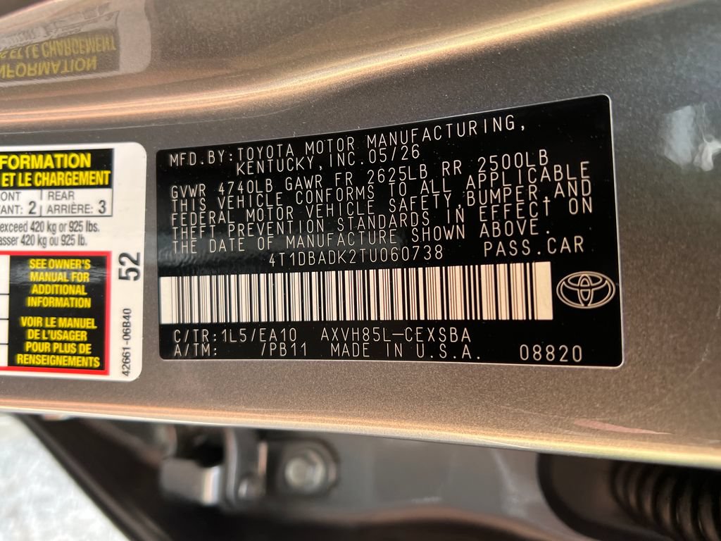 New 2026 Toyota Camry SE w/ Convenience Package AWD/4WD image 27