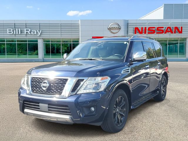 Used 2019 Nissan Armada Platinum w/ Captain's Chairs Package RWD image 2