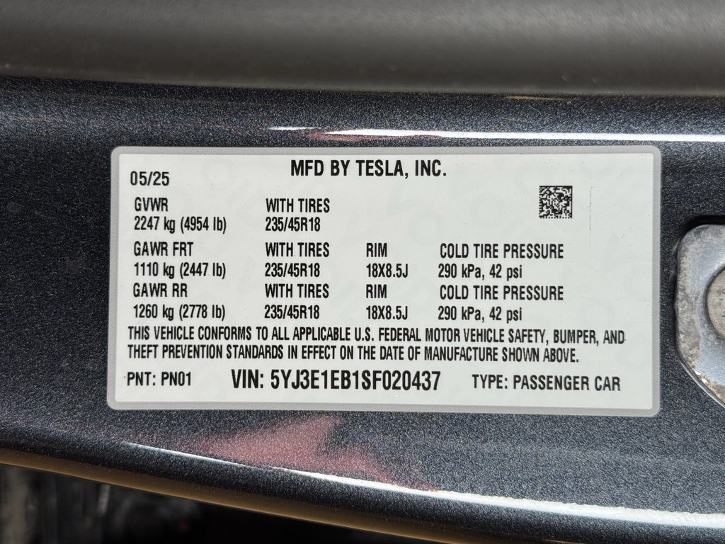 Used 2025 Tesla Model 3 Long Range AWD/4WD image 27