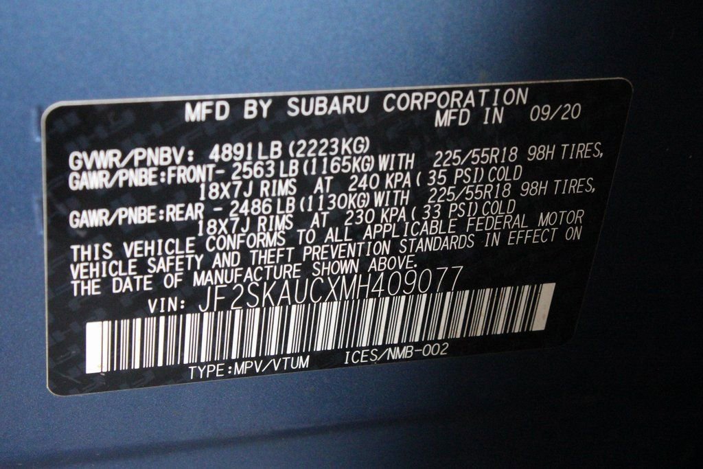 Used 2021 Subaru Forester Limited w/ Popular Package #3 image 69