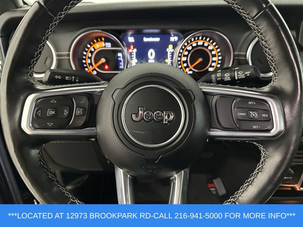 Used 2022 Jeep Wrangler Unlimited Sahara w/ LED Lighting Group AWD/4WD image 11