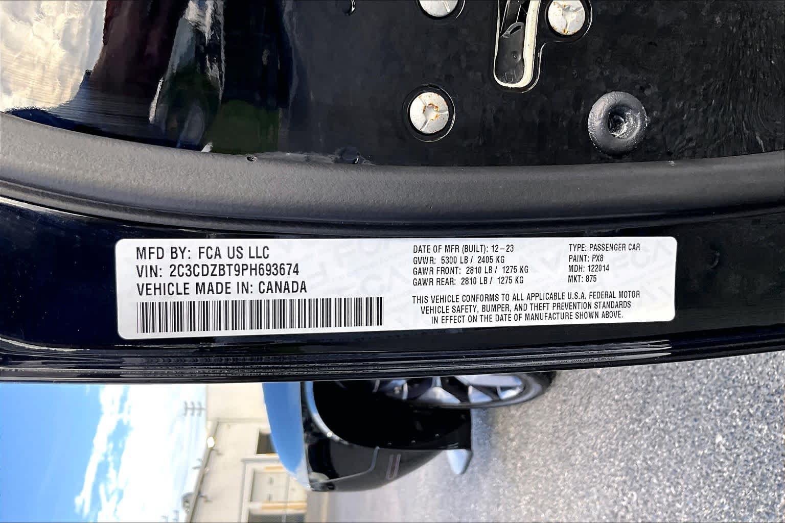 Used 2023 Dodge Challenger R/T w/ Plus Package RWD image 37