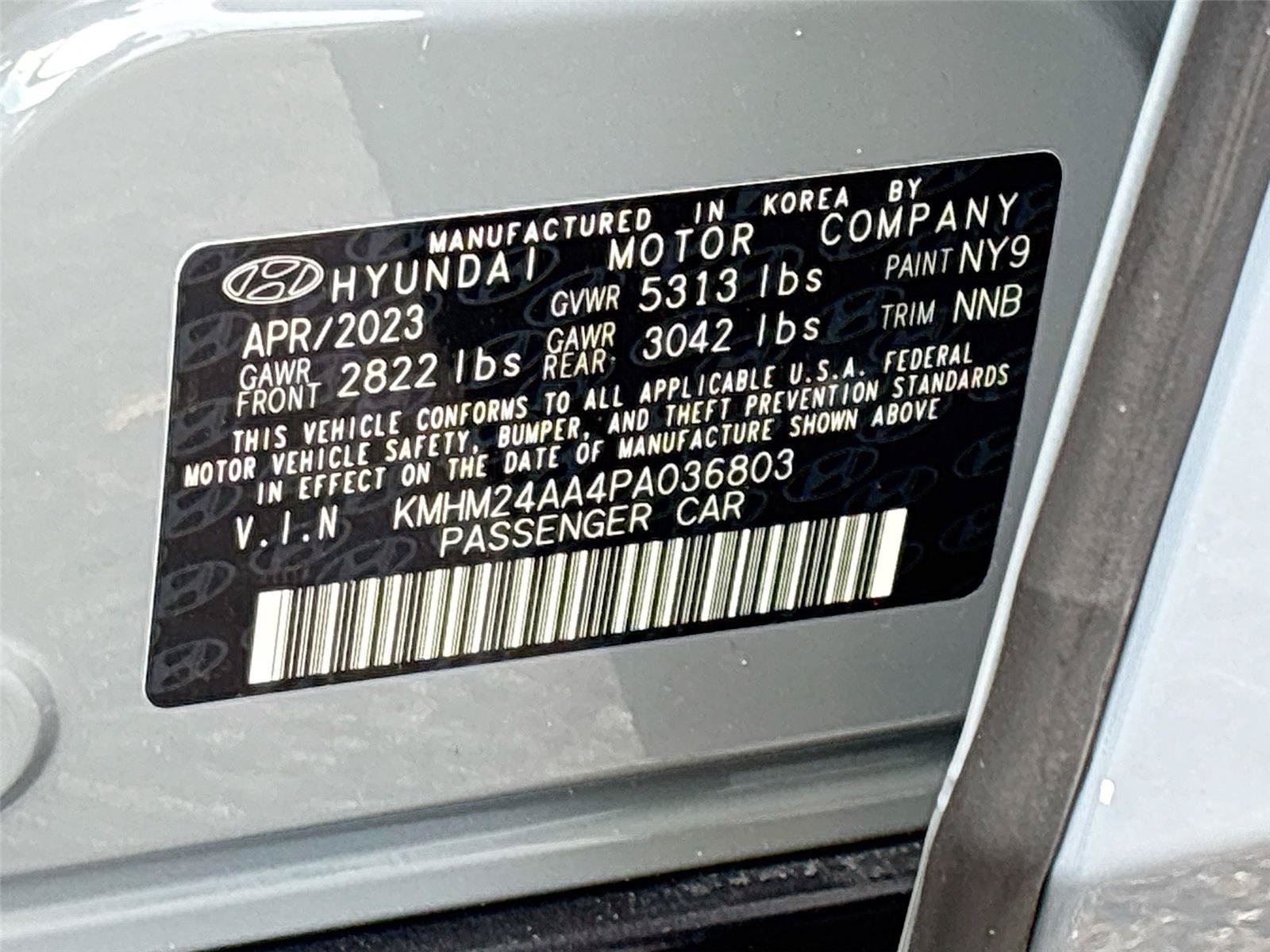 Used 2023 Hyundai Ioniq 6 SE w/ Cargo Package RWD image 35