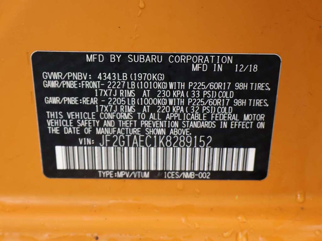 Used 2019 Subaru Crosstrek 2.0i Premium image 49