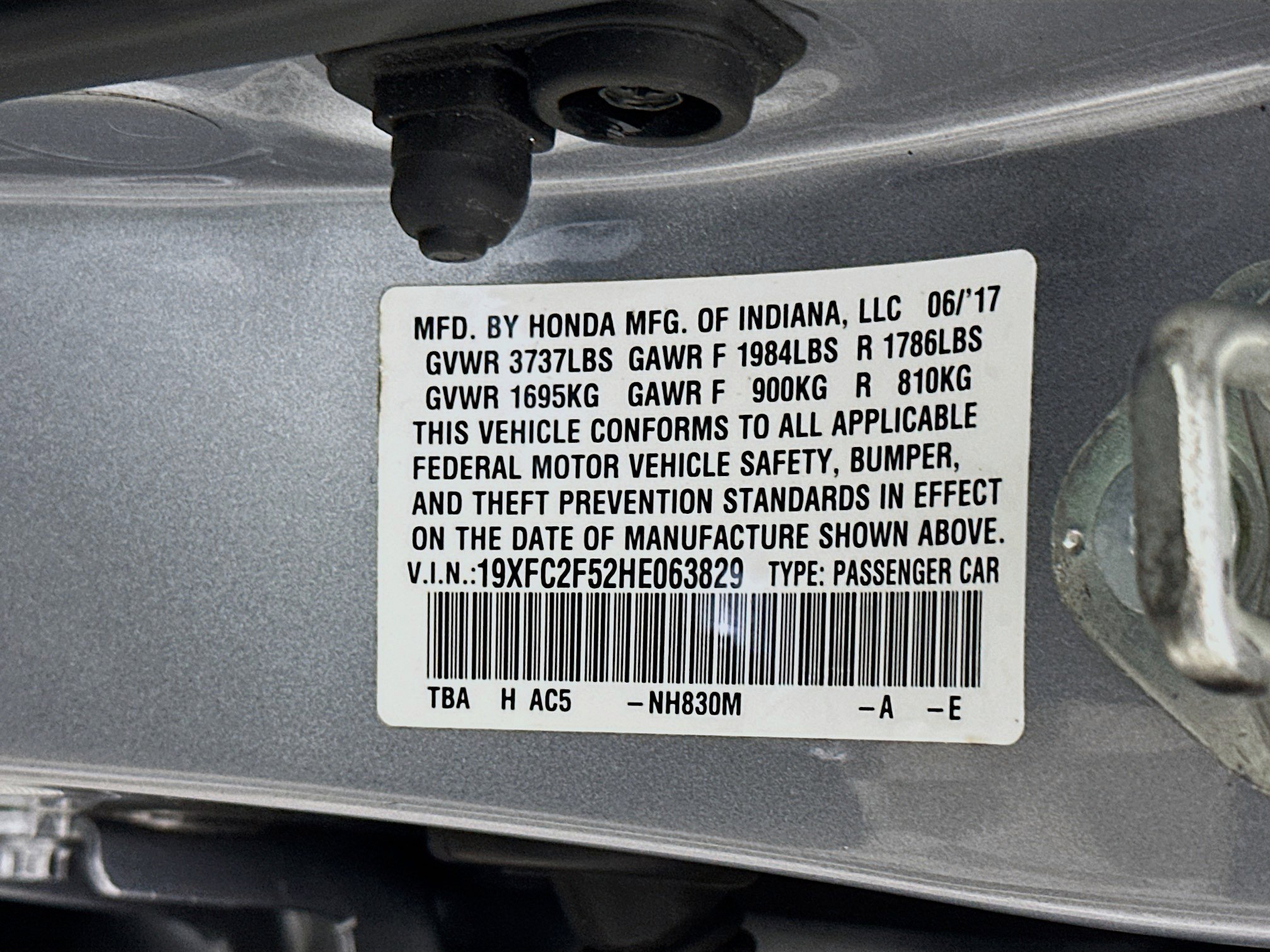 Used 2017 Honda Civic LX image 12