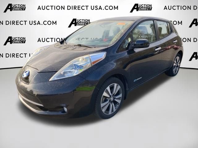 Used 2015 Nissan Leaf SL w/ Premium Package FWD image 1