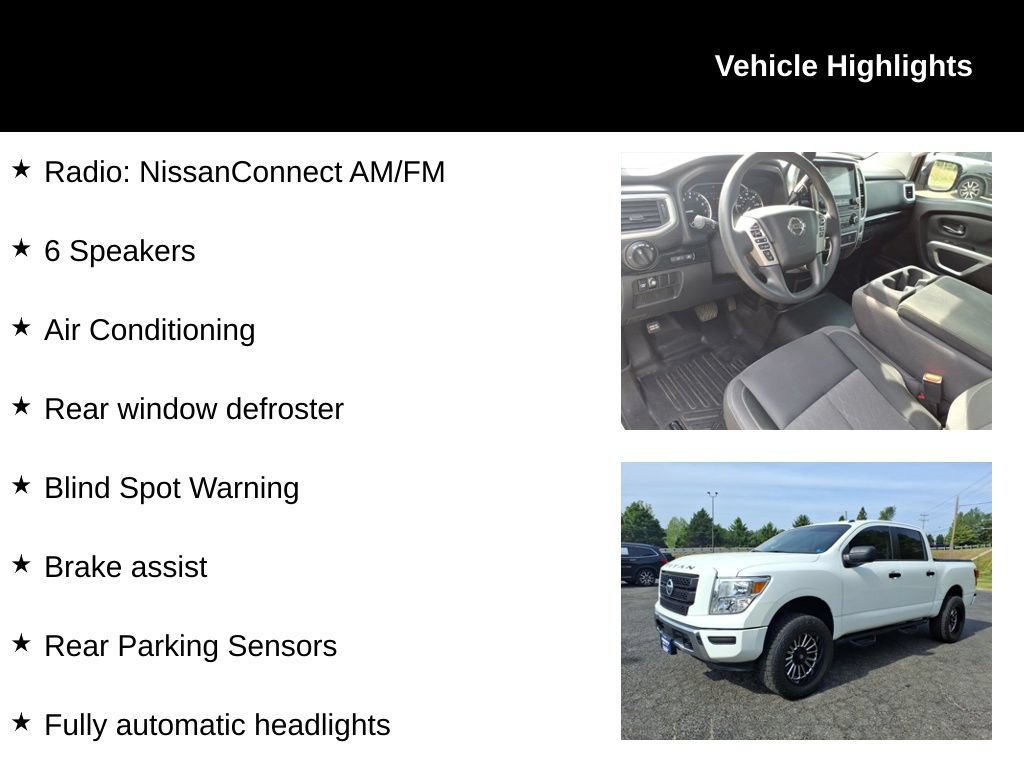 Used 2021 Nissan Titan SV AWD/4WD image 6