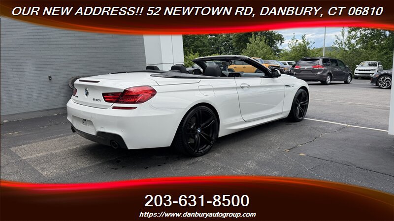 Used 2018 BMW 640i xDrive Convertible AWD/4WD image 10