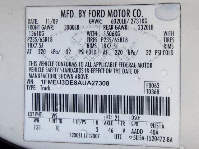 Used 2010 Ford Explorer Sport Trac Limited image 26