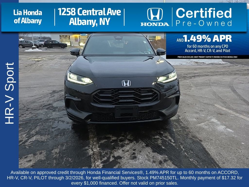 Certified 2023 Honda HR-V Sport image 2