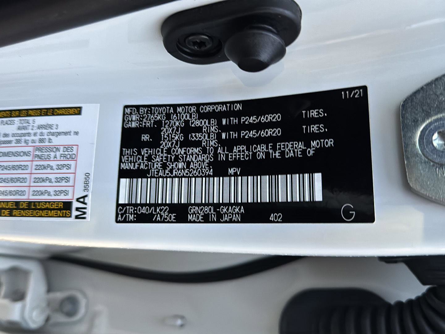 Certified 2022 Toyota 4Runner TRD Sport image 35