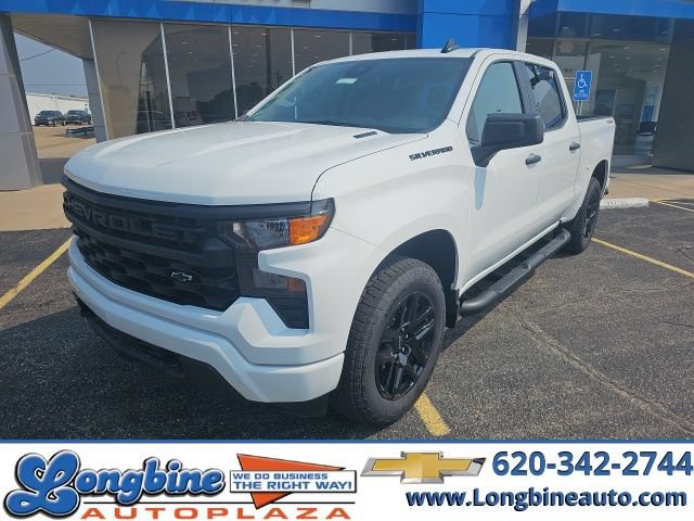 New 2026 Chevrolet Silverado 1500 Custom w/ Turbomax Blackout Package