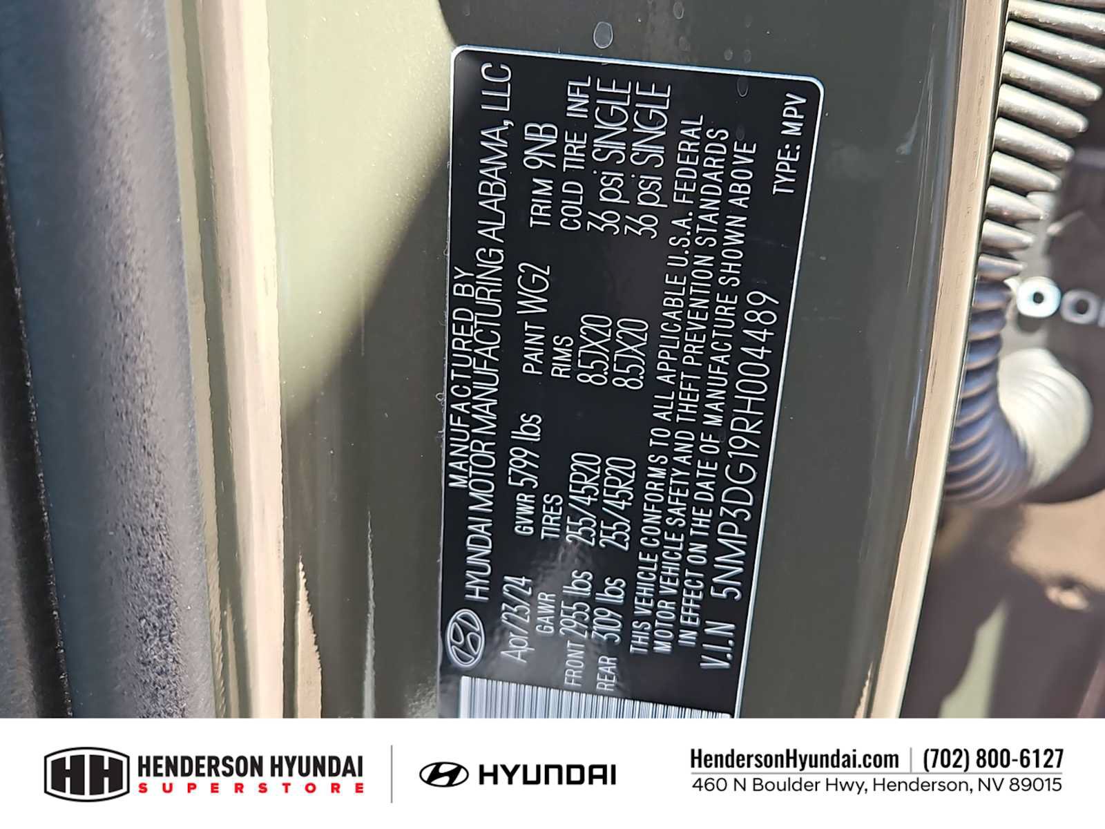 Used 2024 Hyundai Santa Fe Limited AWD/4WD image 35