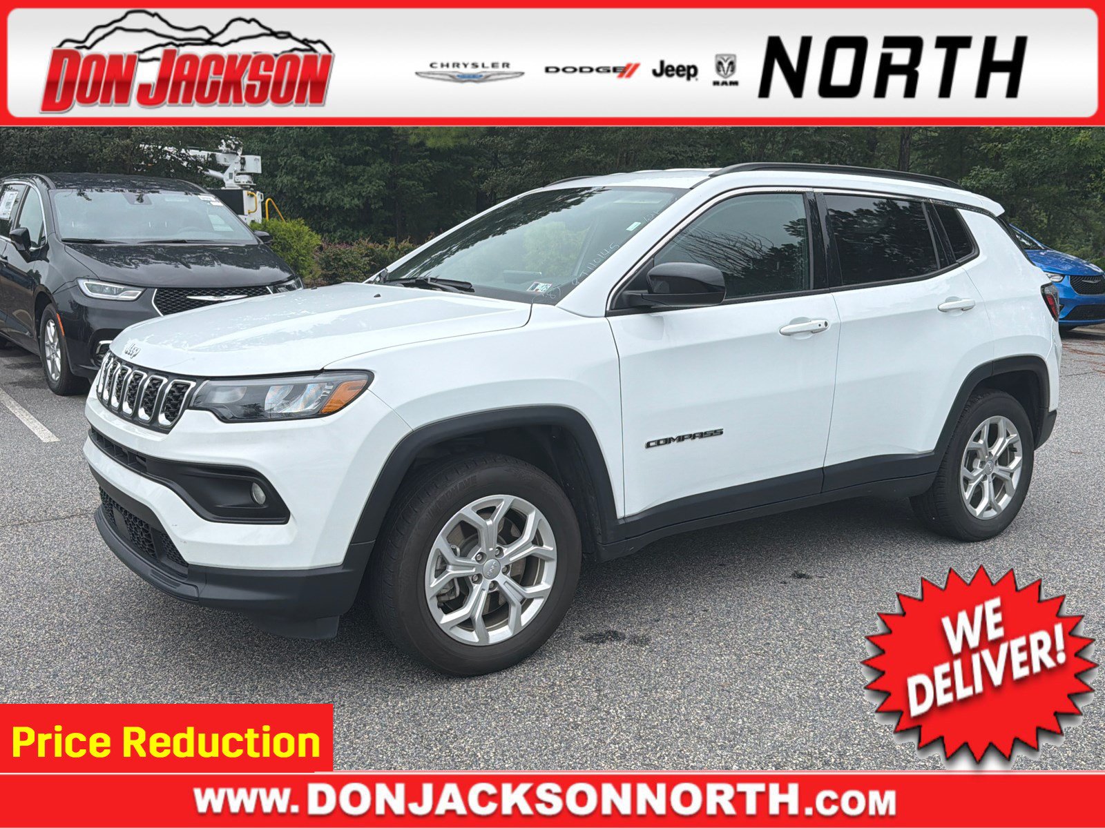 Used 2024 Jeep Compass Latitude AWD/4WD video 1
