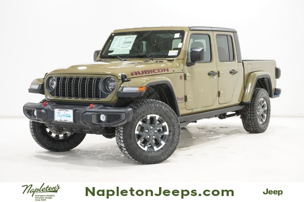 New 2026 Jeep Gladiator Rubicon w/ Steel Power Dome Hood Package image 1
