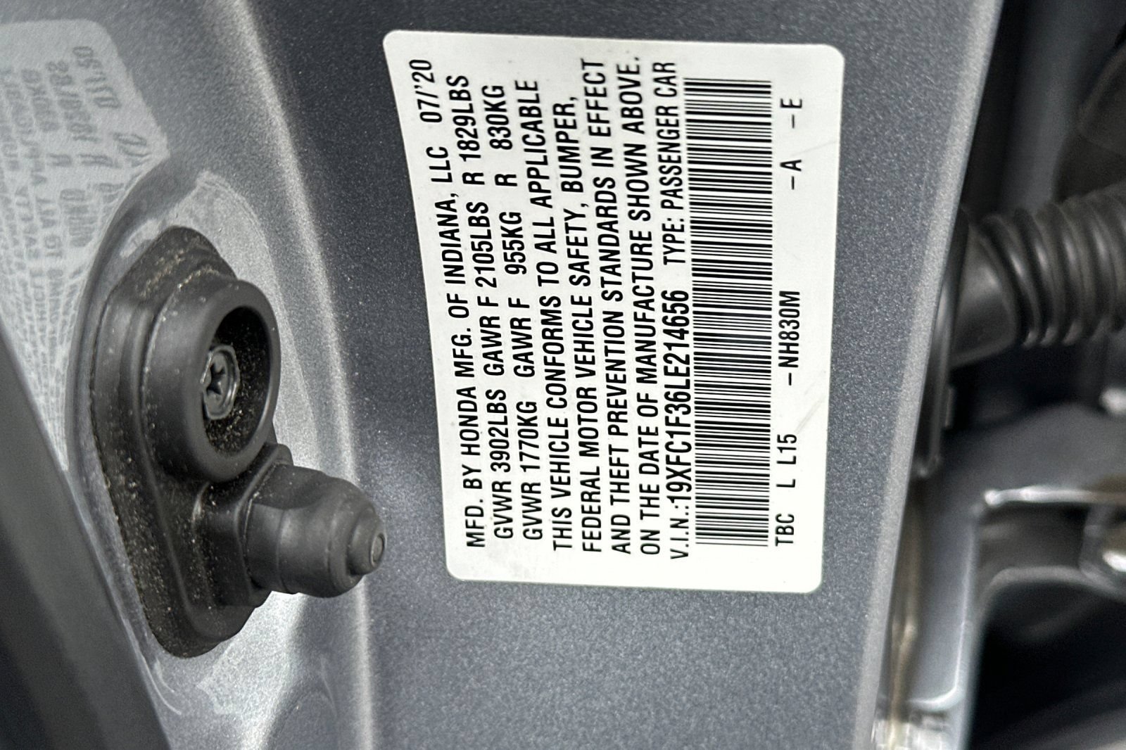 Used 2020 Honda Civic EX image 28