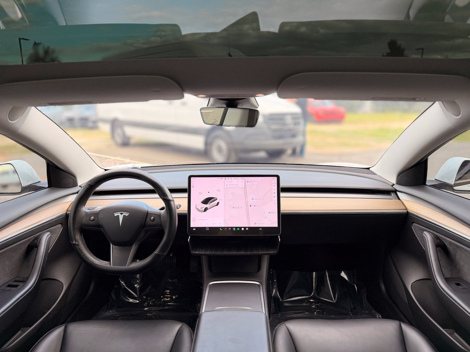 Used 2021 Tesla Model 3 Long Range AWD/4WD image 2