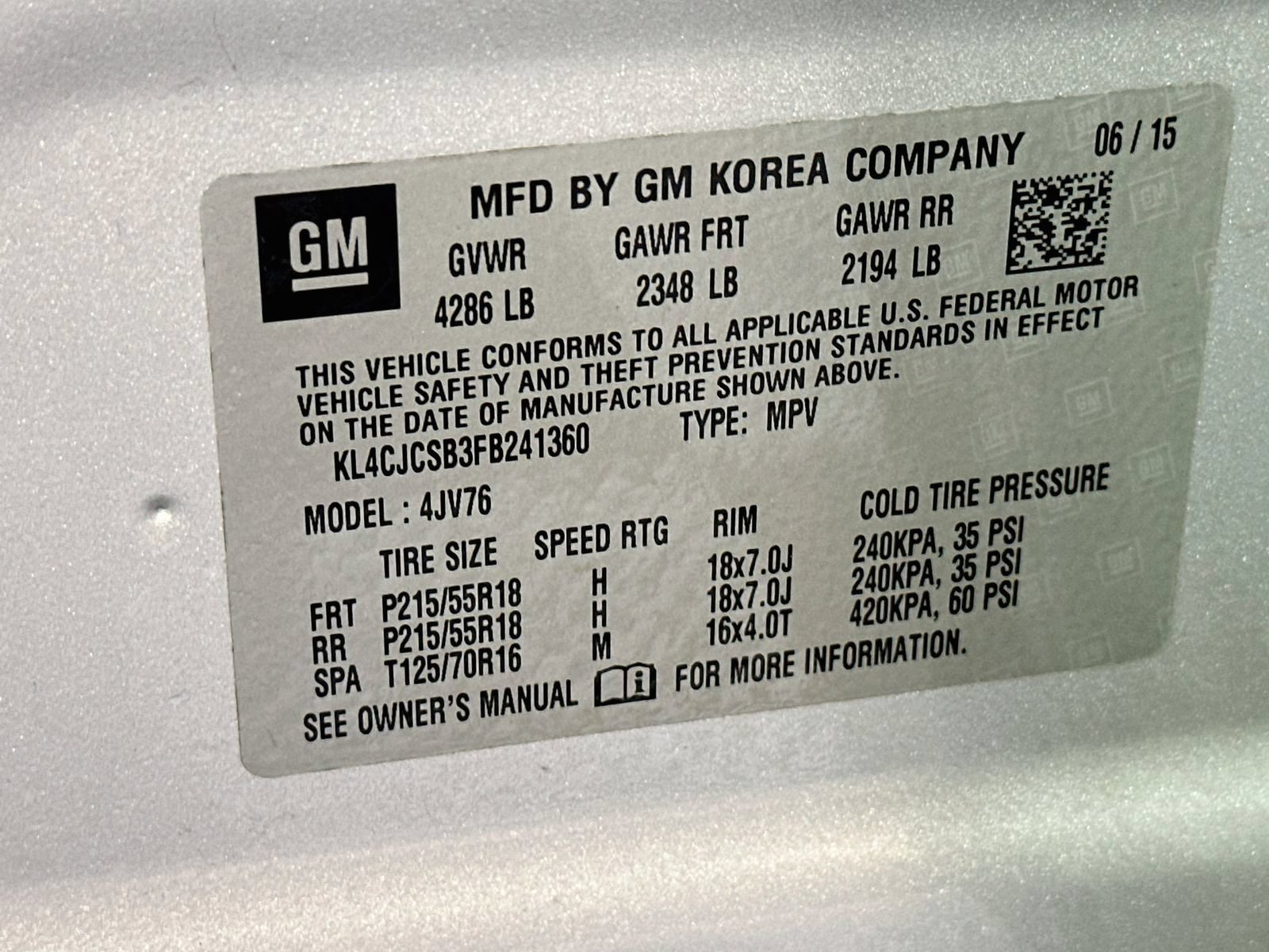 Used 2015 Buick Encore Leather FWD image 31