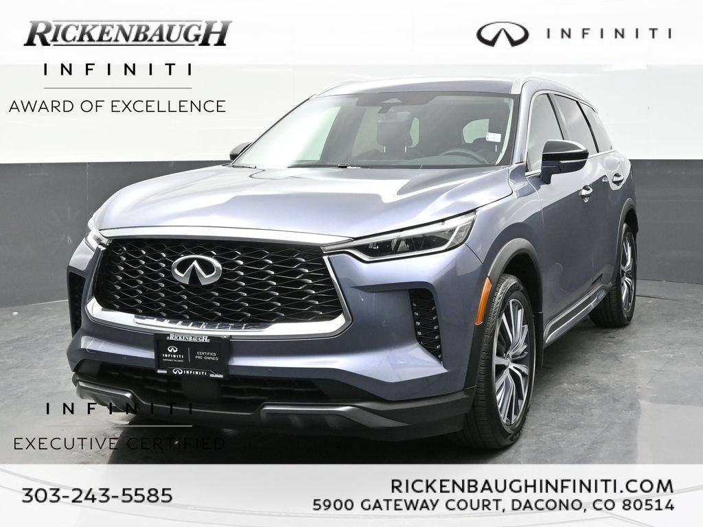 Certified 2023 INFINITI QX60 Sensory w/ Cargo Package AWD/4WD image 2